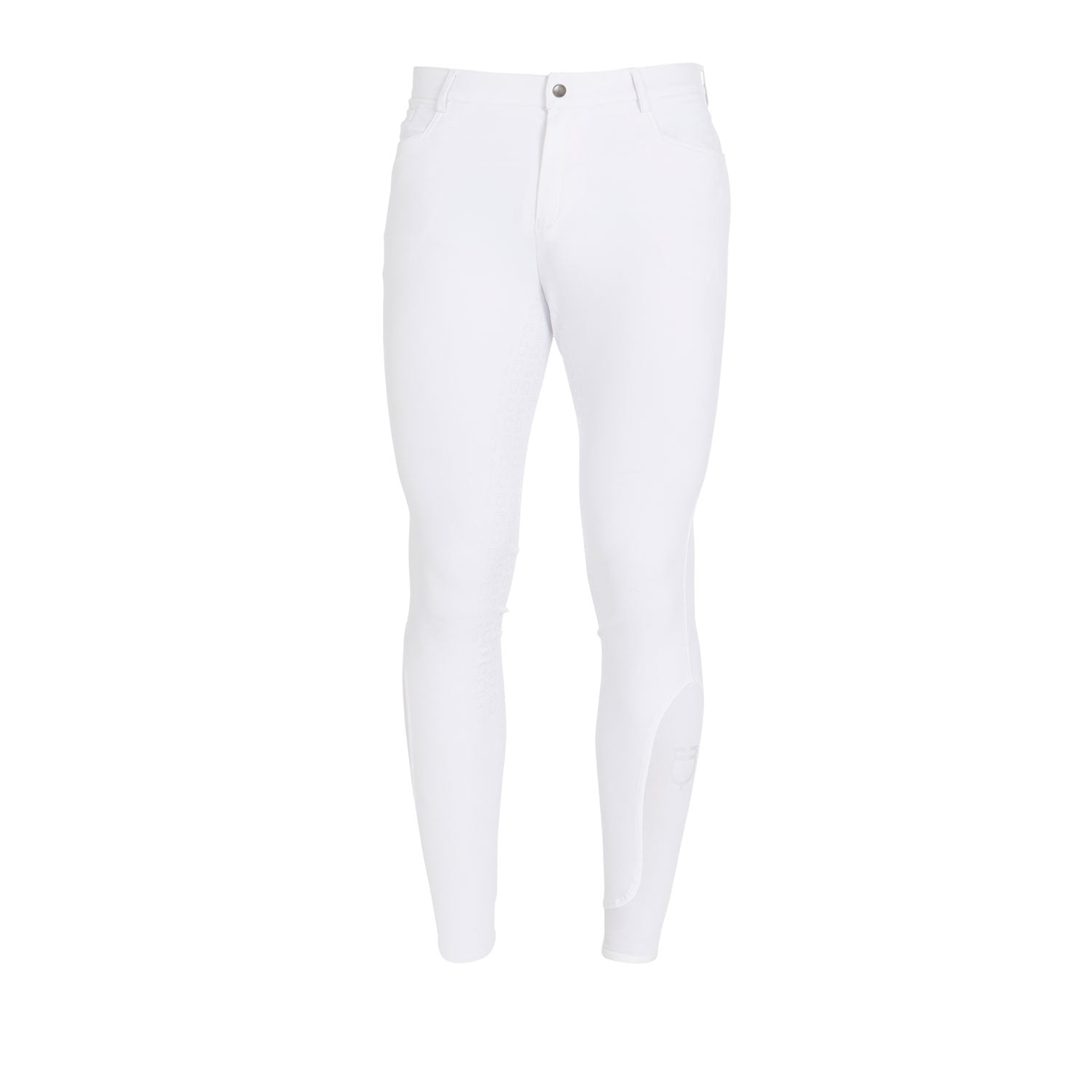 Men'S Slim Fit Full Grip Breeches WHITE / 58