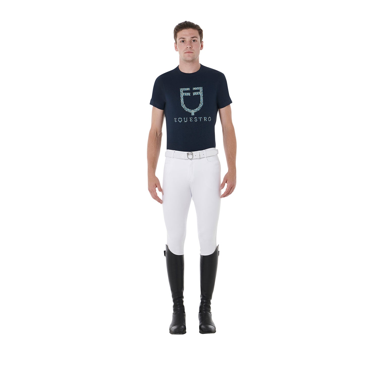 Men'S Slim Fit Full Grip Breeches WHITE / 58