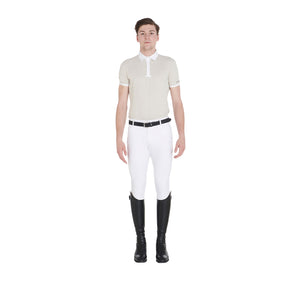Men'S Slim Fit Full Grip Breeches WHITE / 58