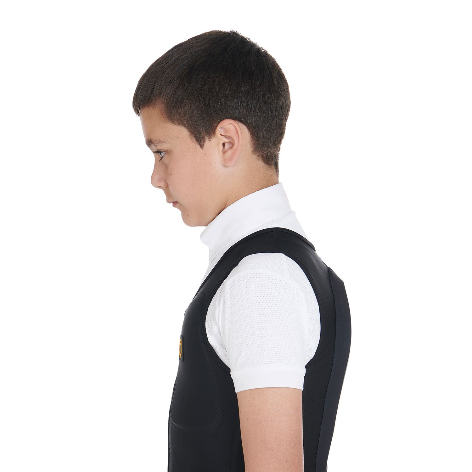 kids'level2backprotector BLACK / X9 - 14 YEARS