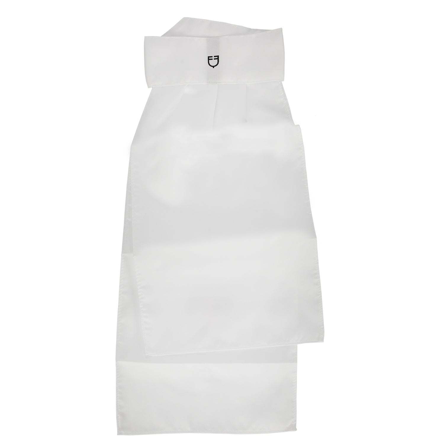 competition plastron with embroidered logo WHITE / ONE SIZE