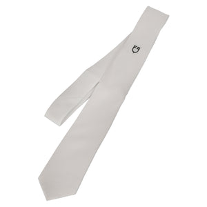 Competition tie with embroidered logo WHITE / ONE SIZE