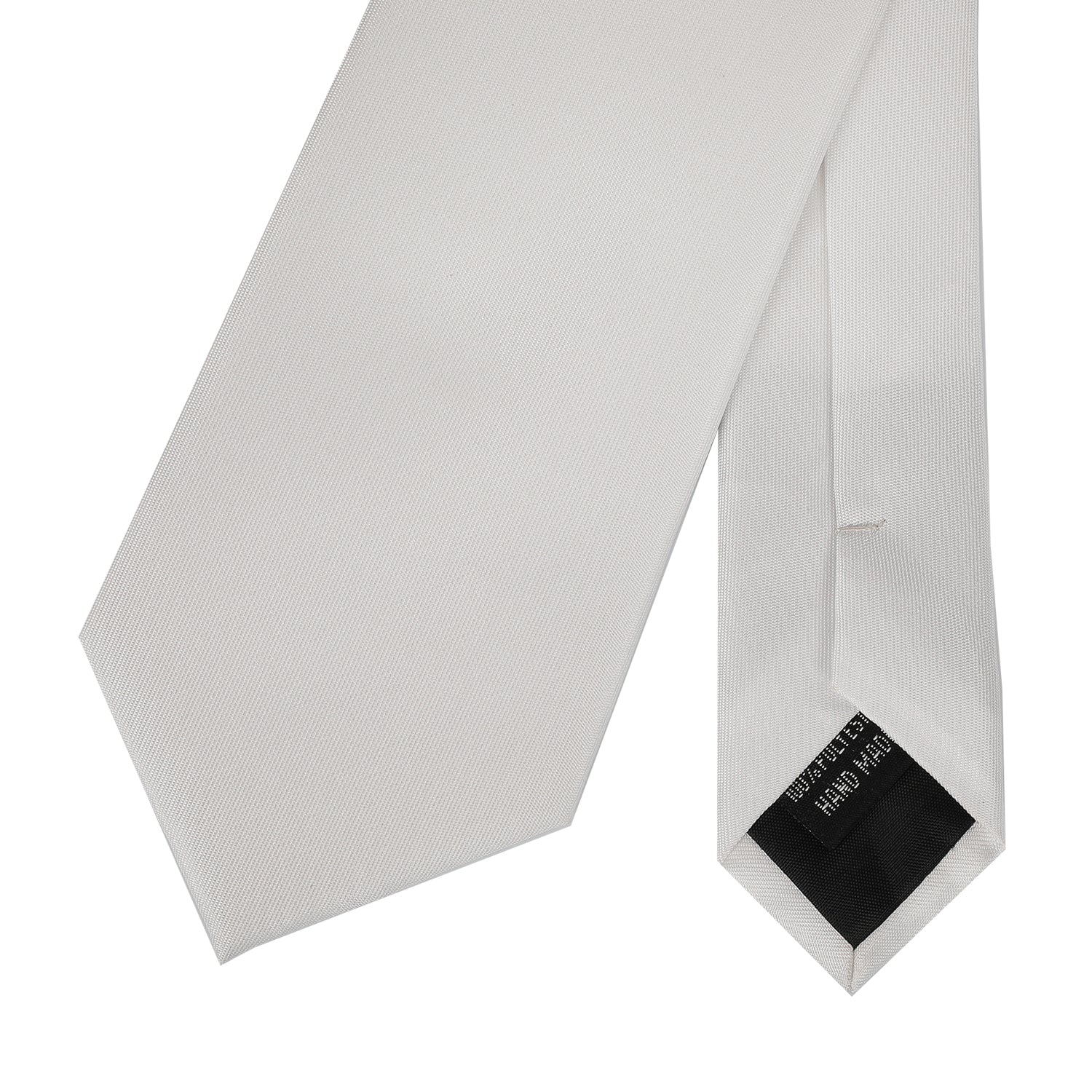 Competition tie with embroidered logo WHITE / ONE SIZE