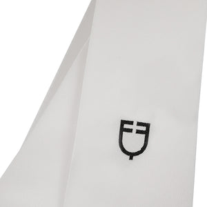 Competition tie with embroidered logo WHITE / ONE SIZE