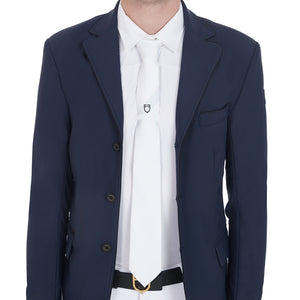 Competition tie with embroidered logo WHITE / ONE SIZE