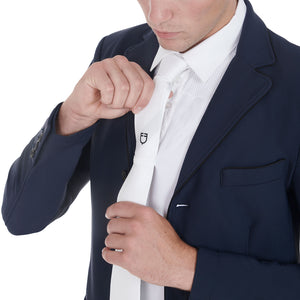 Competition tie with embroidered logo WHITE / ONE SIZE