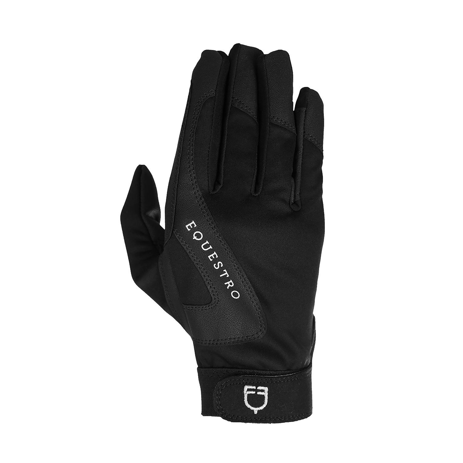 technical fabric gloves with fleece lining BLACK / XXL