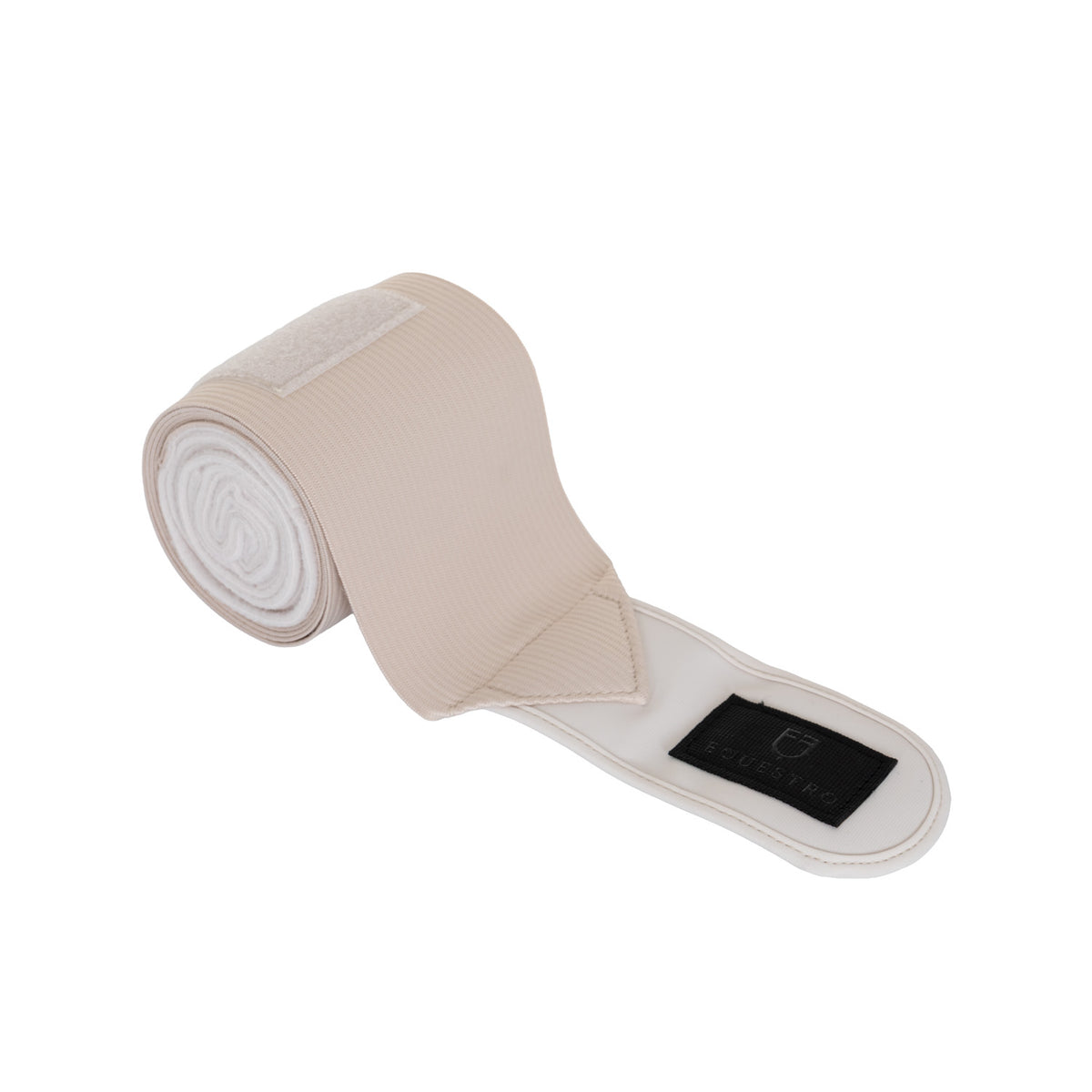 Fleece working bandages with elastic
