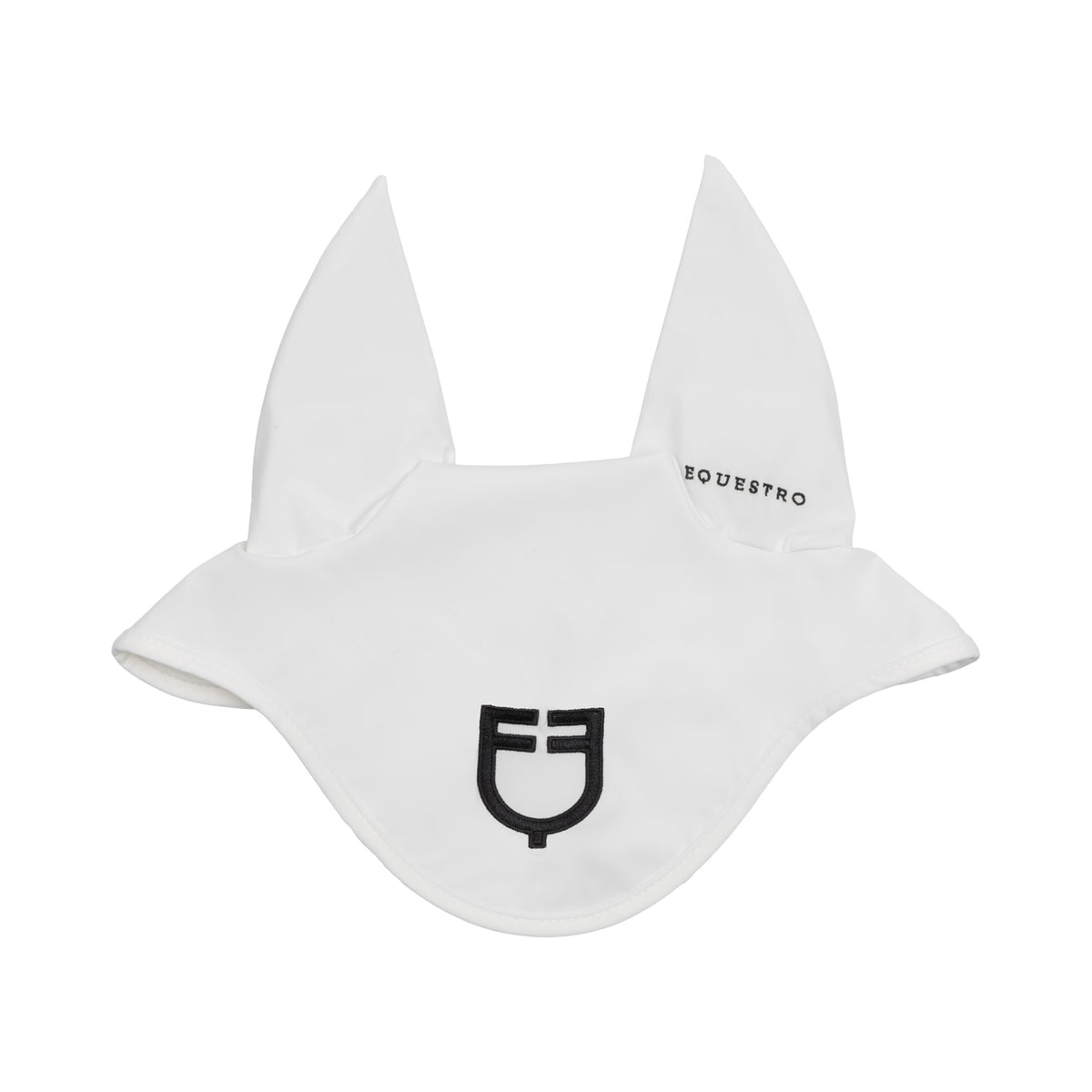 Technical fly veil with shaped ears