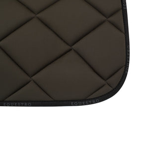 Jumping saddle pad breathable technical fabric MILITARY GREEN / BLACK / FULL
