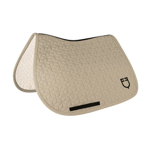 Jumping saddle pad cube quilting OXFORD TAN (15-1306) / PONNY