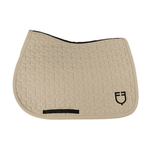 Jumping saddle pad cube quilting OXFORD TAN (15-1306) / FULL