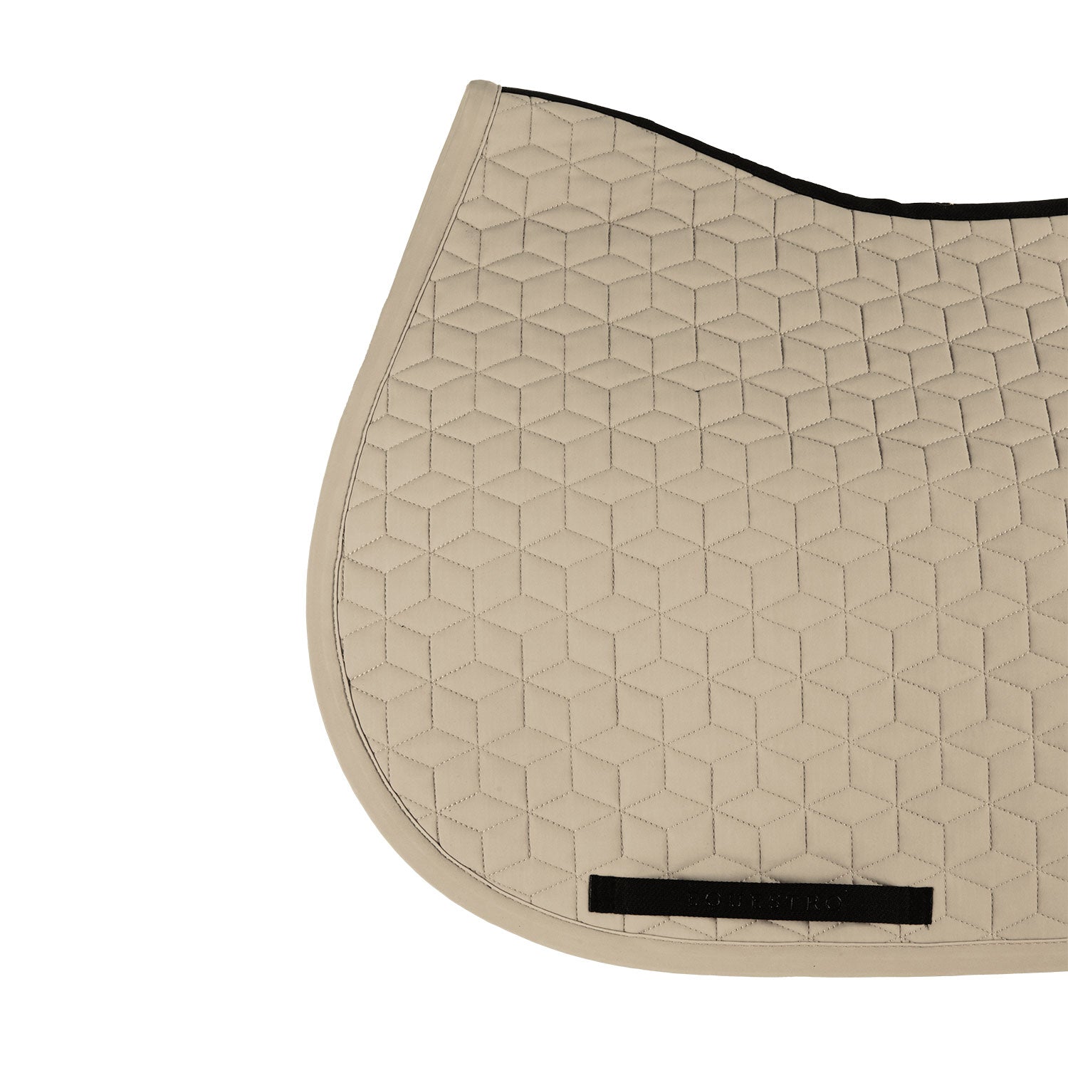 Jumping saddle pad cube quilting OXFORD TAN (15-1306) / PONNY