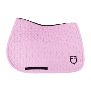 Jumping saddle pad cube quilting ORCHID BOUQUET (15-3412) / FULL