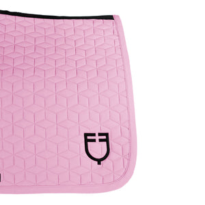 Jumping saddle pad cube quilting ORCHID BOUQUET (15-3412) / PONNY