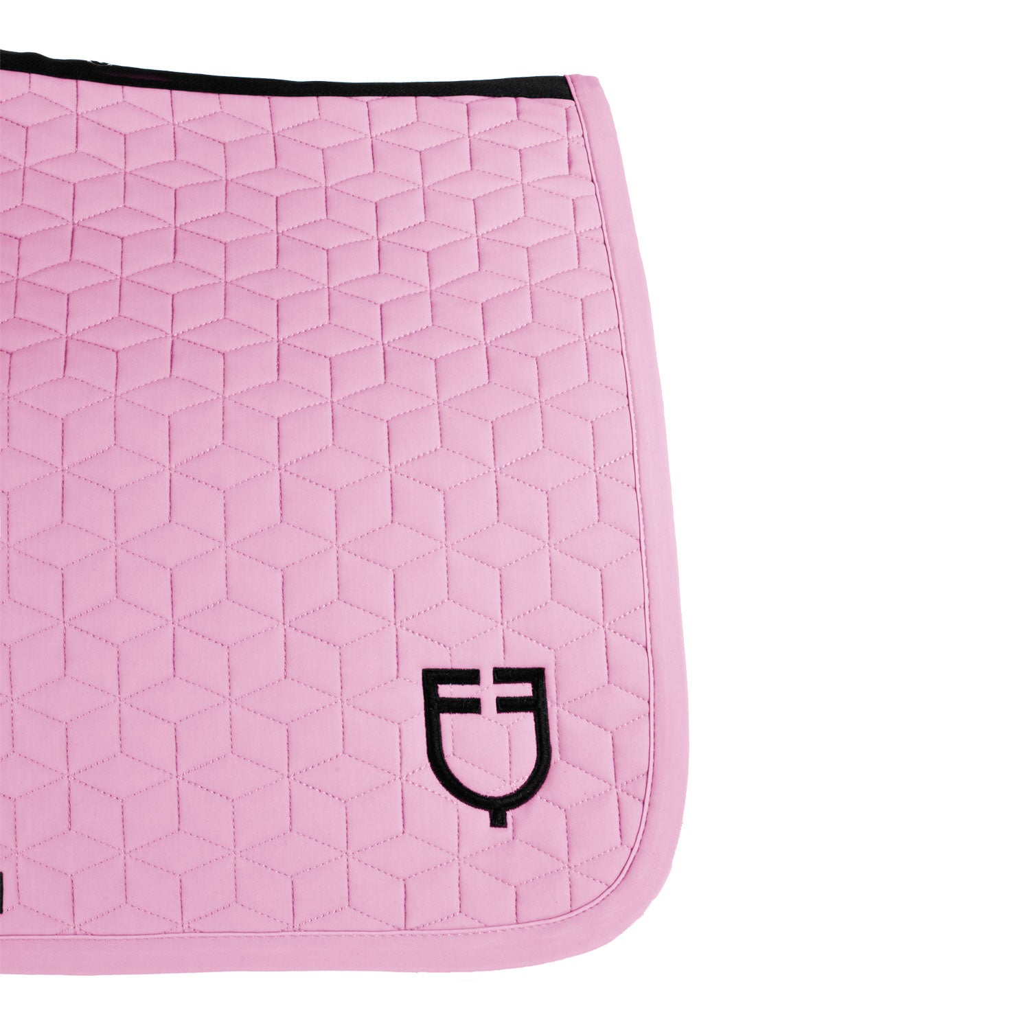 Jumping saddle pad cube quilting ORCHID BOUQUET (15-3412) / FULL