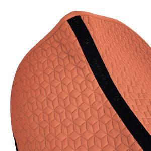 Jumping saddle pad cube quilting REDWOOD (18-1443) / FULL