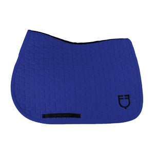 Jumping saddle pad cube quilting SODALITE BLUE (19-3953) / FULL