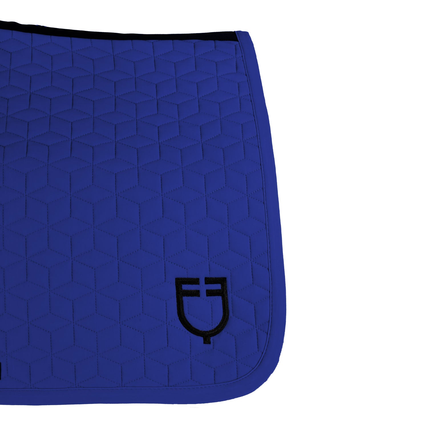 Jumping saddle pad cube quilting SODALITE BLUE (19-3953) / PONNY