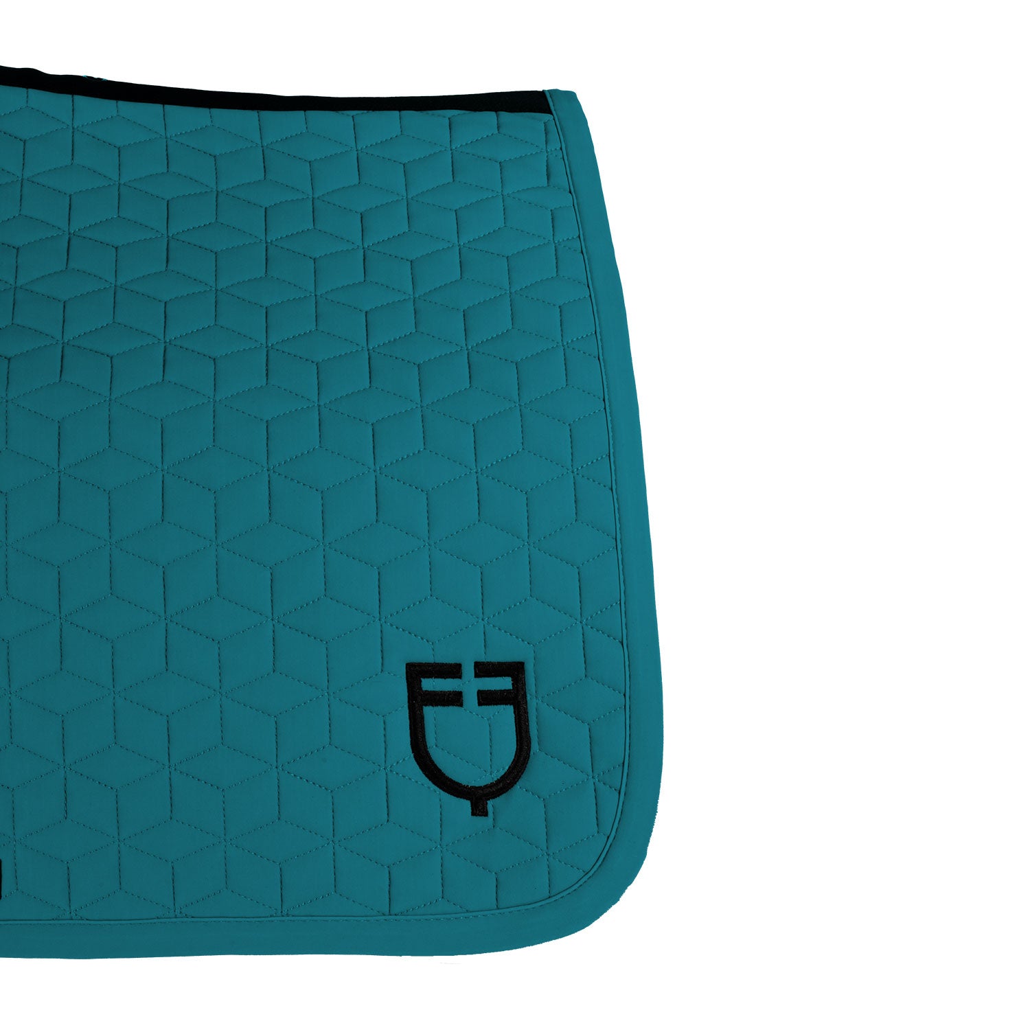 jumping saddle pad cube quilting PETROL (548C) / PONNY