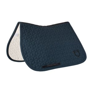 Jumping saddle pad cube quilting NAVY / FULL