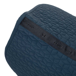 Jumping saddle pad cube quilting NAVY / PONNY
