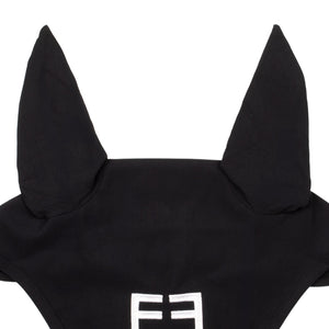 Fly veil stretch technical fabric with logo BLACK / FULL