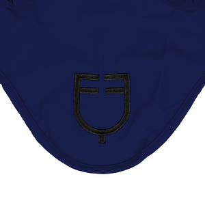 Fly veil stretch technical fabric with logo NAVY / PONNY