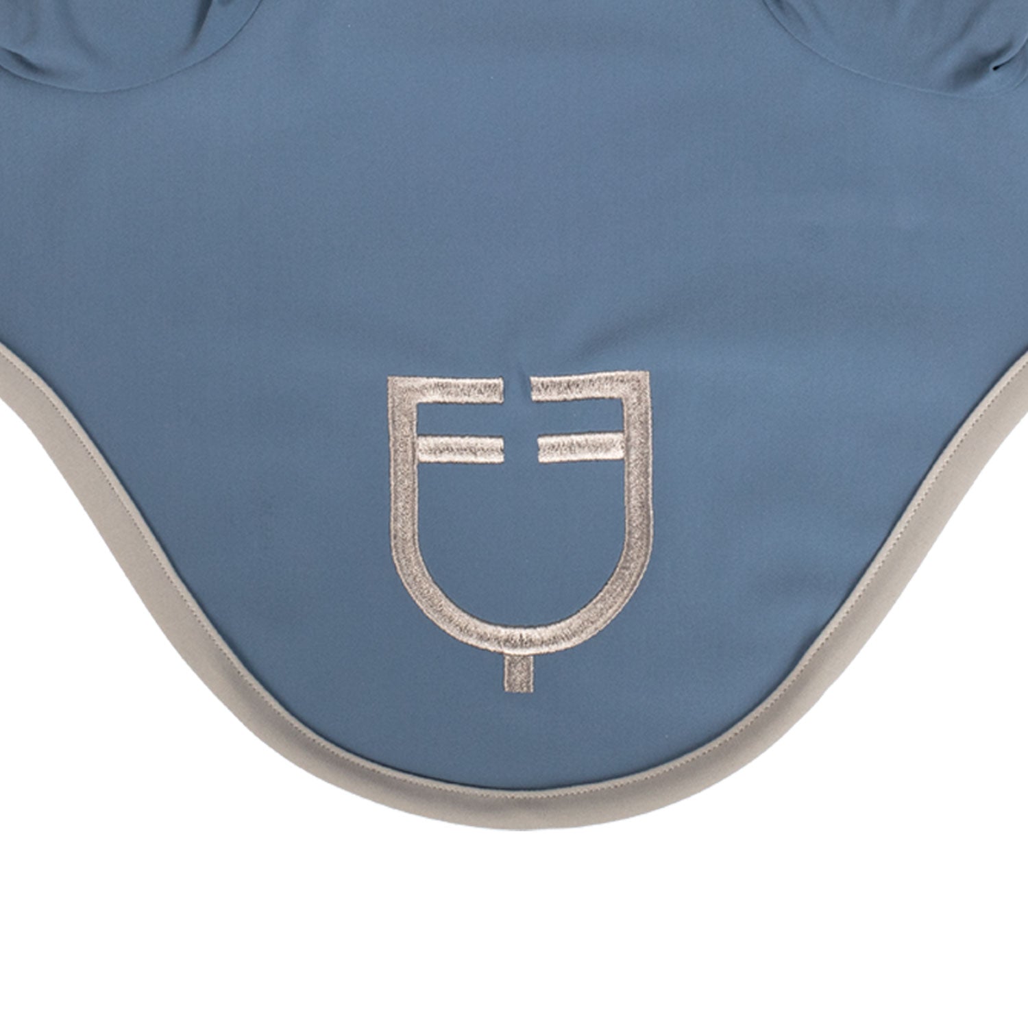 Wave Quilting fly veil in technical fabric BERING SEA (18-4028)/FROST GREY (170000) / FULL