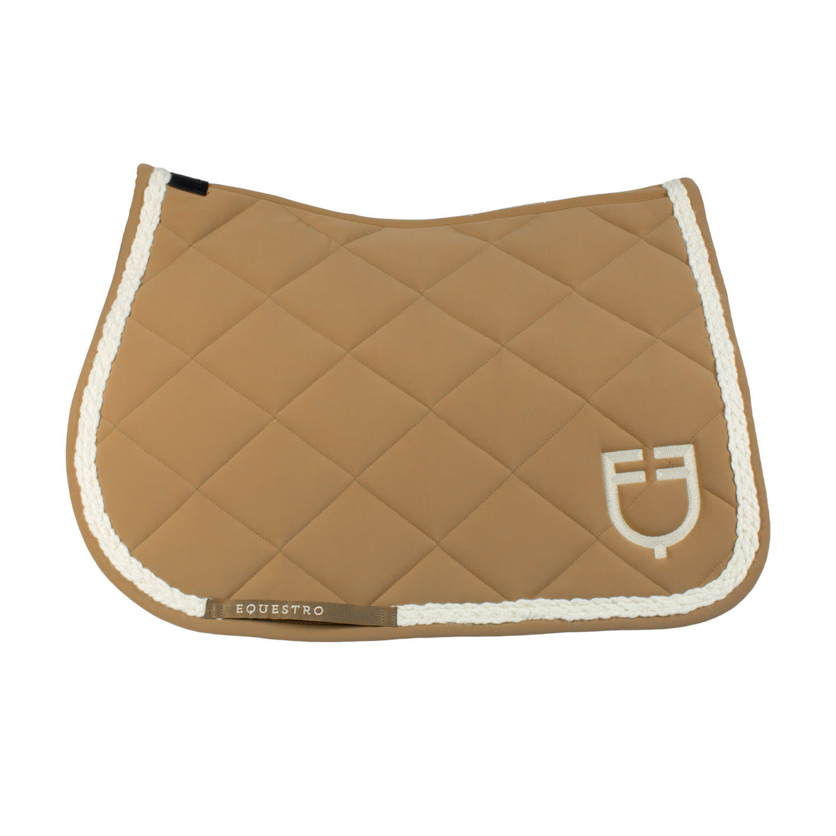 Braided cord jumping saddle pad
