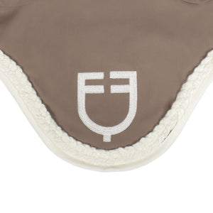 BRAIDED CORD FLY VEIL WALNUT (18-1112) / ANTIQUE WHITE (11-0105) / FULL