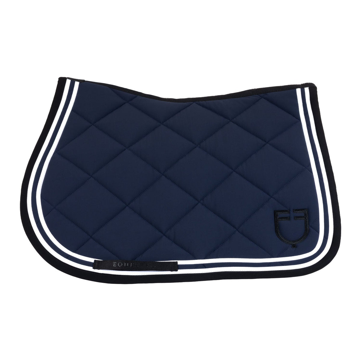 Double Stripes jumping saddle pad in technical fabric