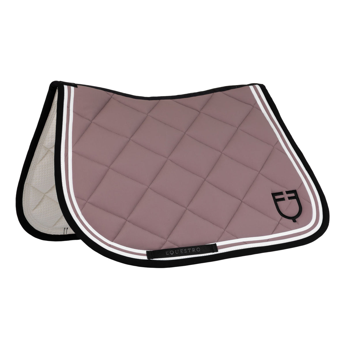 Double Stripes jumping saddle pad in technical fabric
