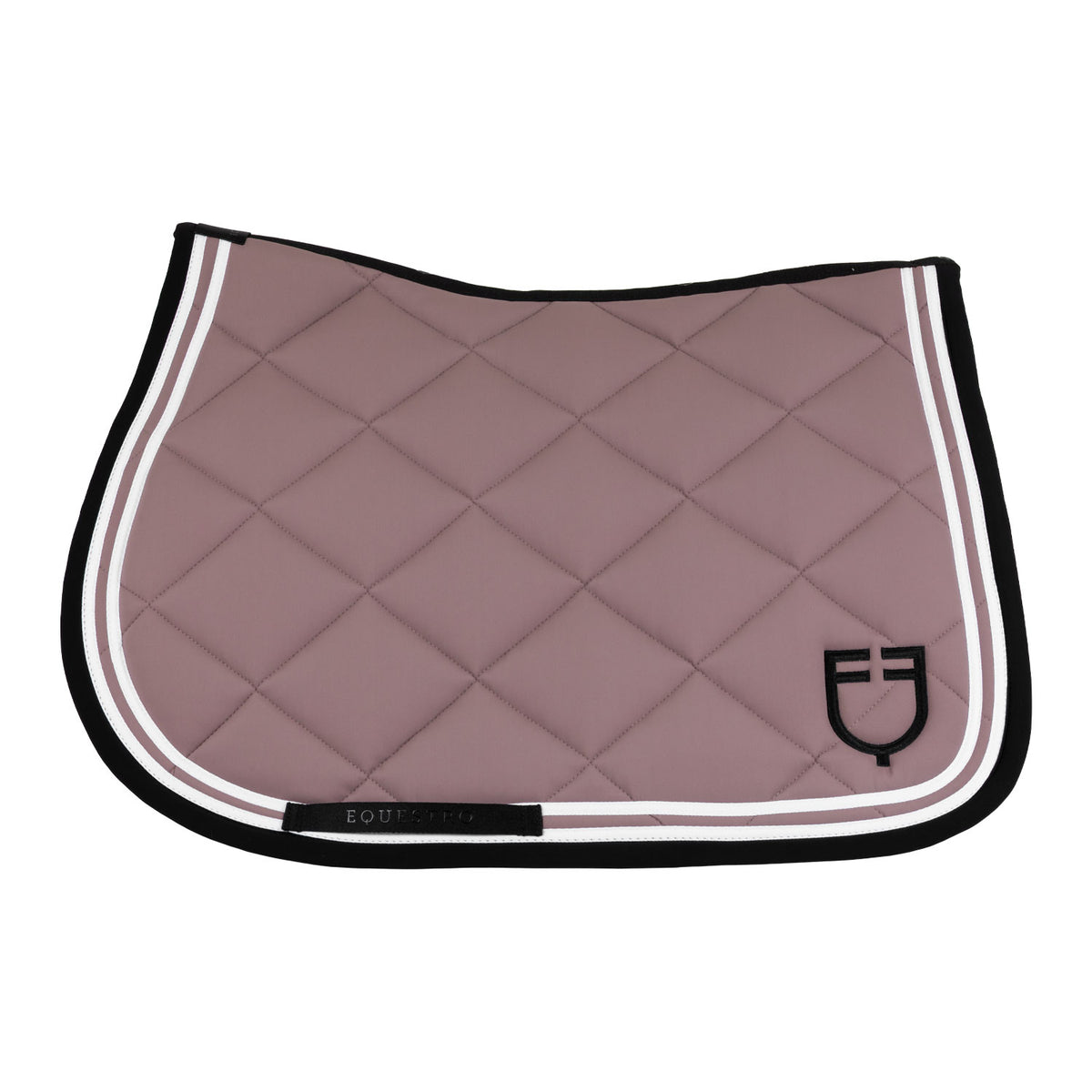 Double Stripes jumping saddle pad in technical fabric