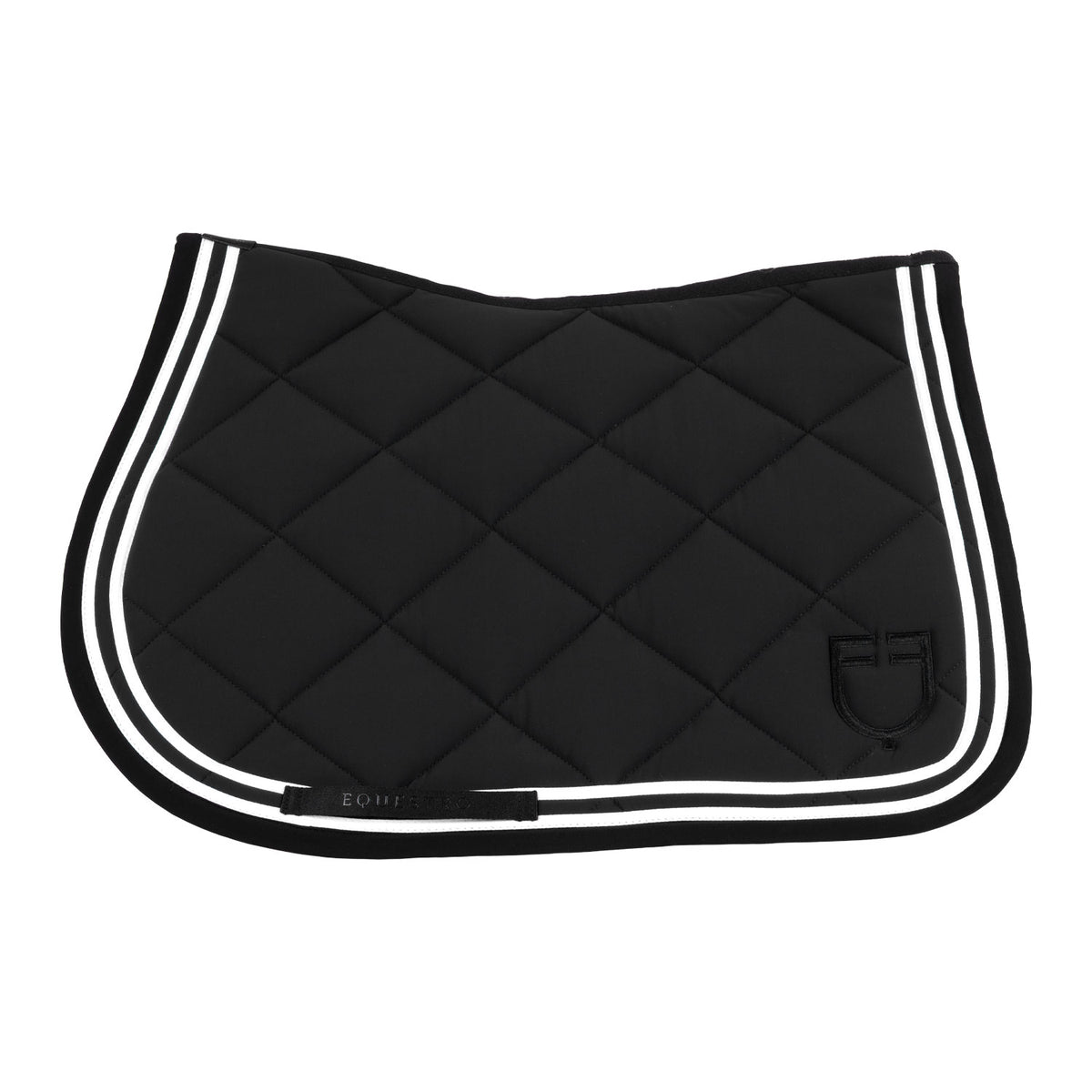 Double Stripes jumping saddle pad in technical fabric
