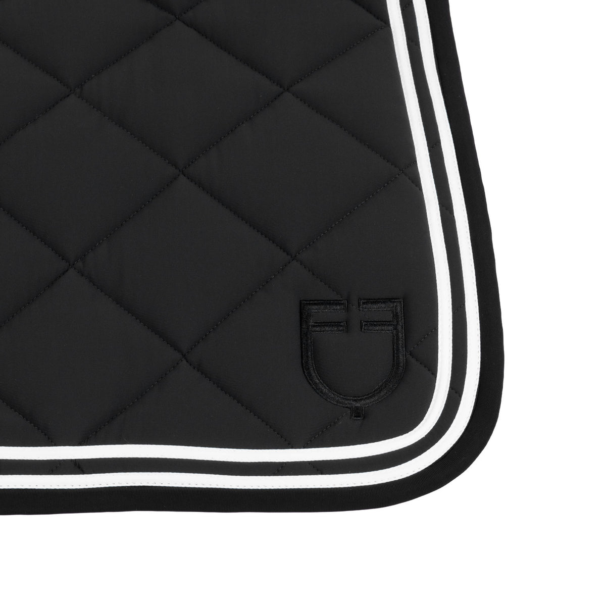 Double Stripes jumping saddle pad in technical fabric