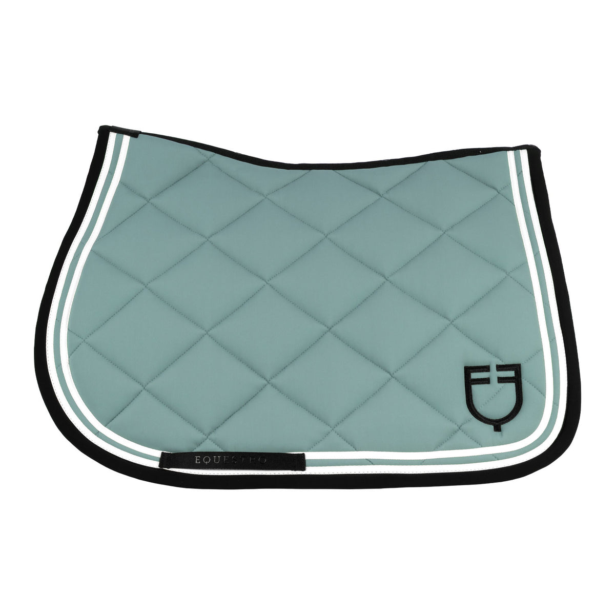 Double Stripes jumping saddle pad in technical fabric