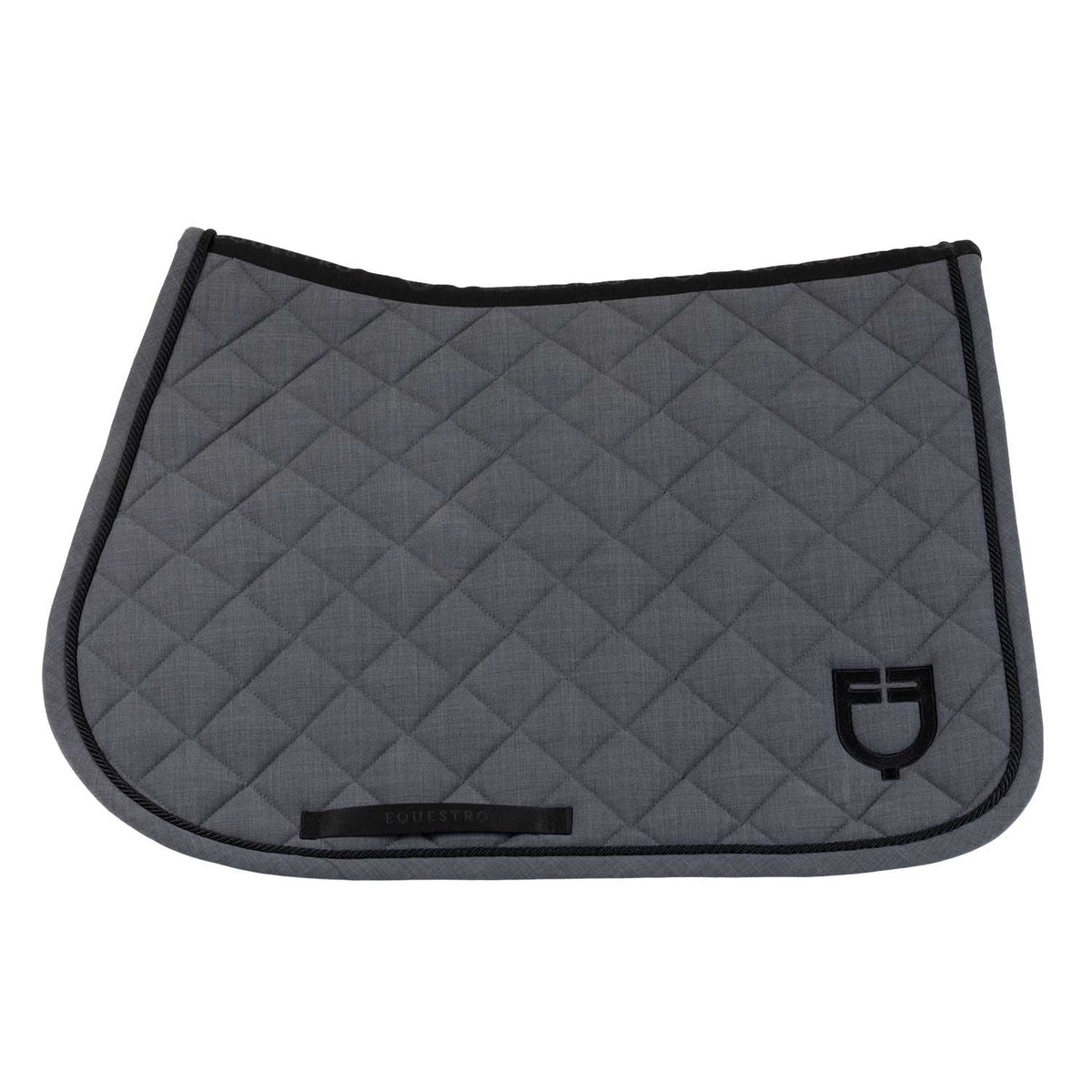 Jumping saddle pad in technical wool