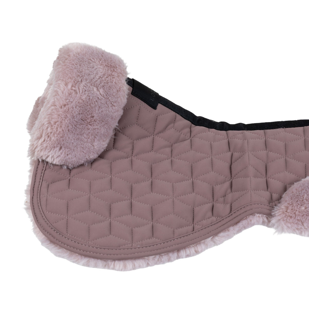 Pad in technical fabric and synthetic sheepskin with cube quilting