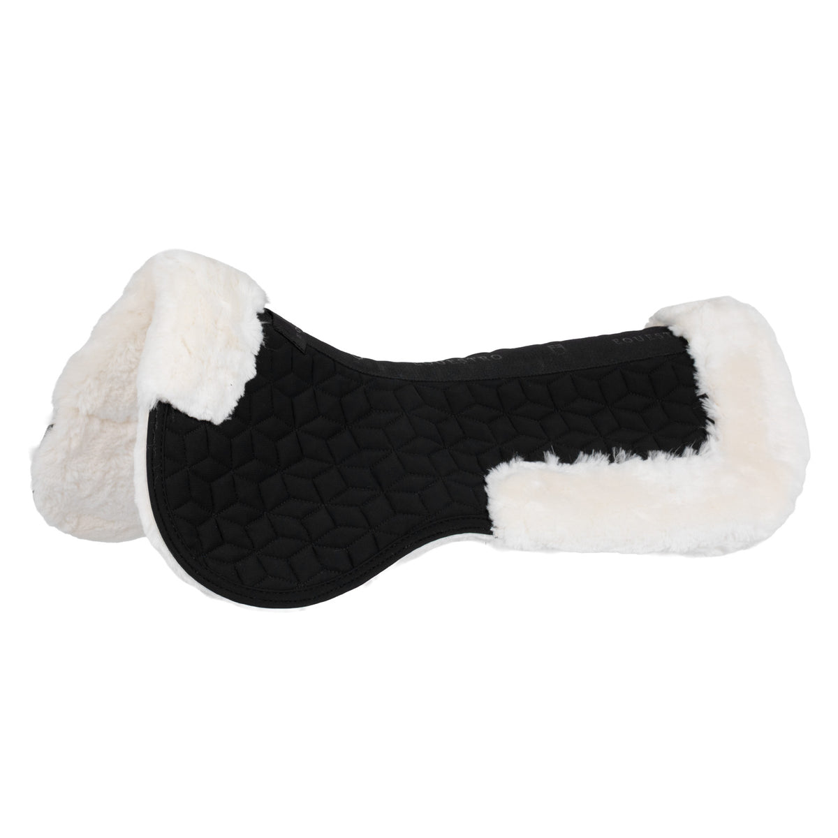 Pad in technical fabric and synthetic sheepskin with cube quilting