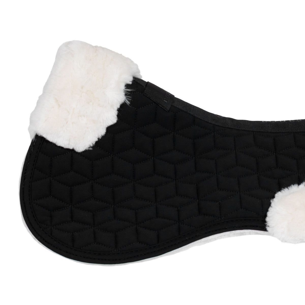 Pad in technical fabric and synthetic sheepskin with cube quilting