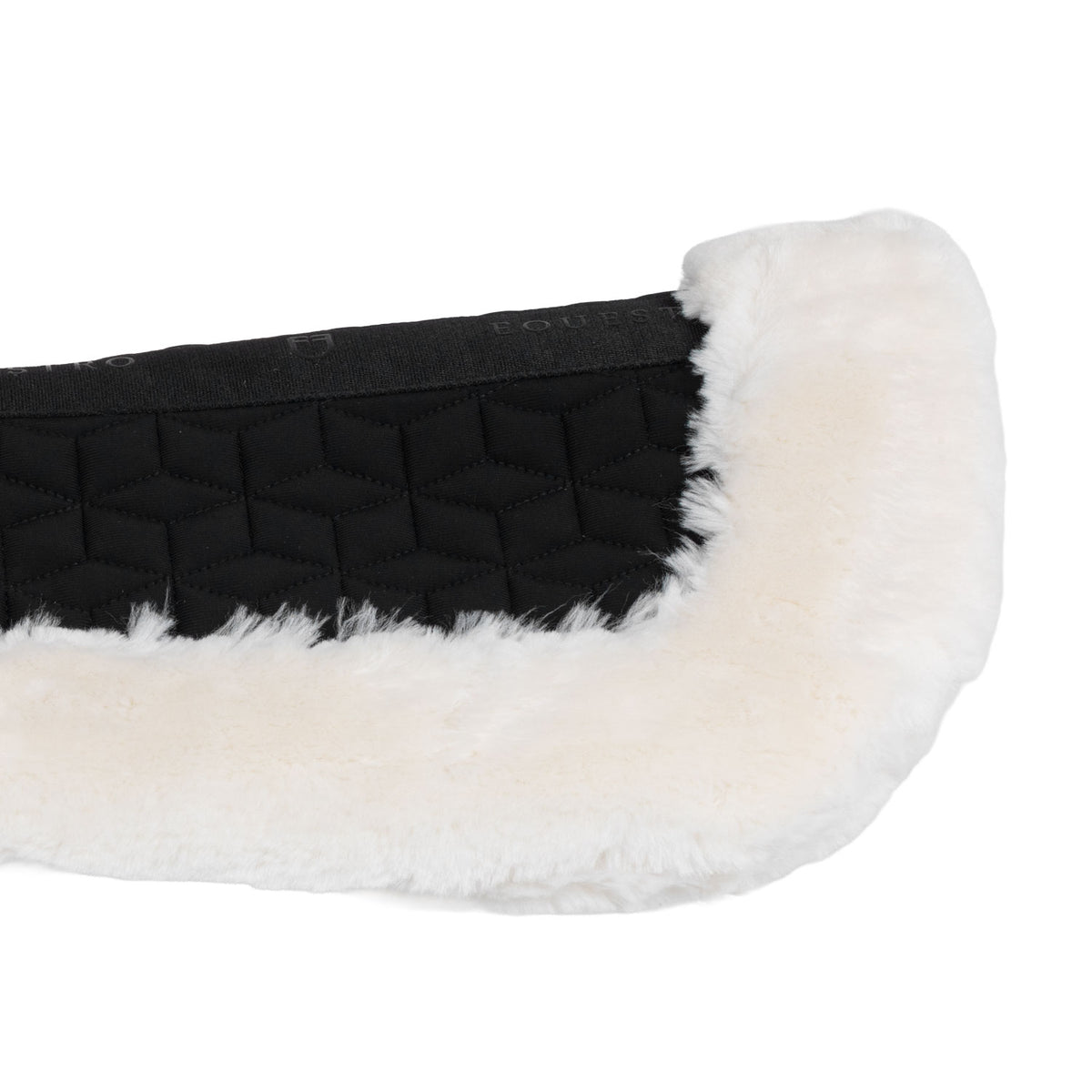 Pad in technical fabric and synthetic sheepskin with cube quilting