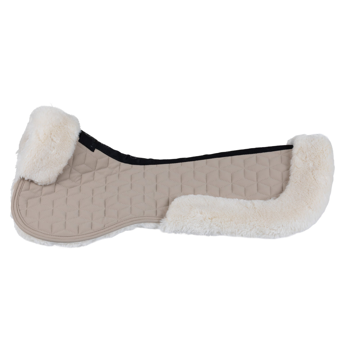 Pad in technical fabric and synthetic sheepskin with cube quilting