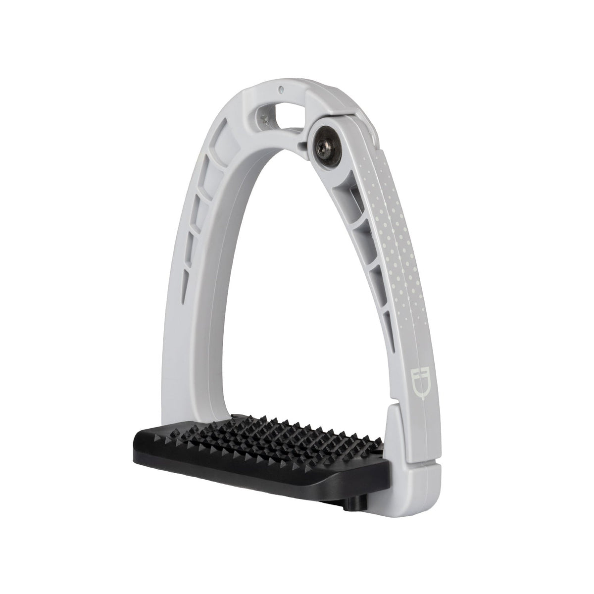Junior stirrups side opening and wide tread