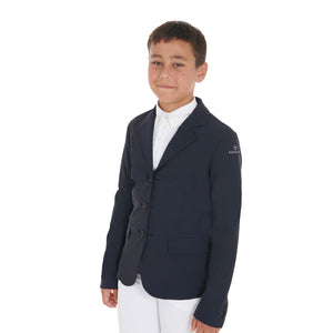Kids' competition jacket with three buttons BLACK / 14 YEARS