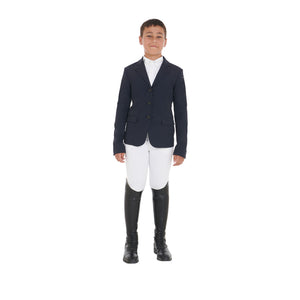 Kids' competition jacket with three buttons BLACK / 14 YEARS