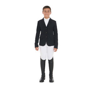 Kids' competition jacket with three buttons BLACK / 14 YEARS
