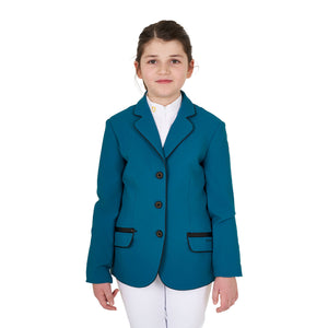 Girls' competition jacket in technical fabric BLUE CORAL (19-4526) / 14 YEARS