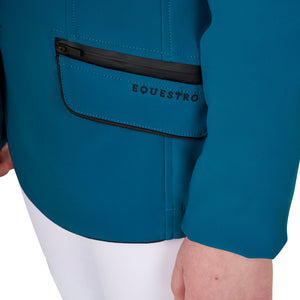 Girls' competition jacket in technical fabric BLUE CORAL (19-4526) / 14 YEARS