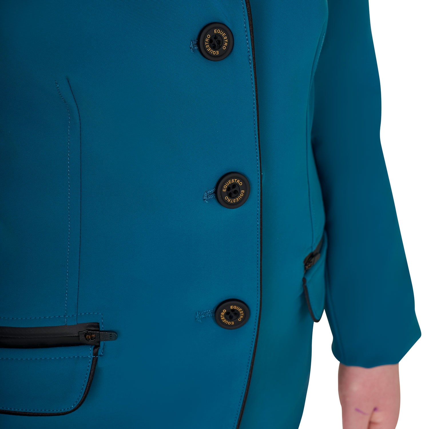 Girls' competition jacket in technical fabric BLUE CORAL (19-4526) / 14 YEARS